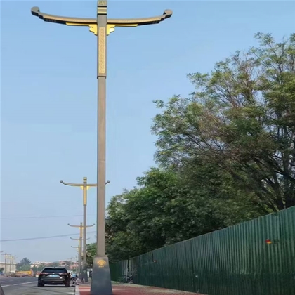 图木舒克一体化路灯安装