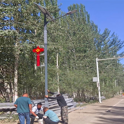 图木舒克太阳能路灯安装